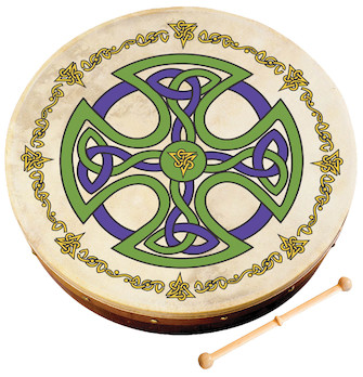 Brosna Cross Bodhrán by for