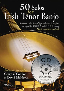 50 Solos For Irish Tenor Banjo by Various - McNevin/O'Connor - for Banjo Collection