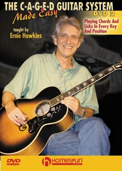 C-a-g-e-d Guitar System Made Easy Lev 2 by Hawkins Ernie Ernie Hawkins for Guitar DVD