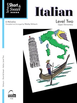 Short & Sweet Italian Level 2 by - Schaum Wesley - for PVG Collection E (Book 2)