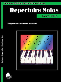 Making Music Piano Library: Repertoire Solos Level One by Schaum Wesley for Piano