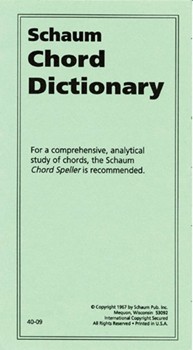 Chord Dictionary by for