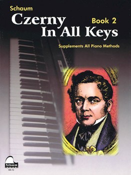 Czerny In All Keys Book 2 by Czerny Carl - Schaum - for Piano