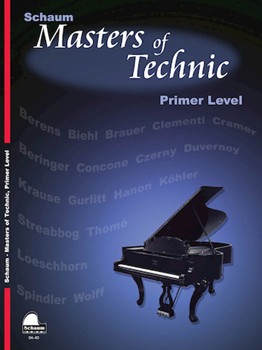 Masters Of Technic Primer by - Schaum Wesley - for Piano