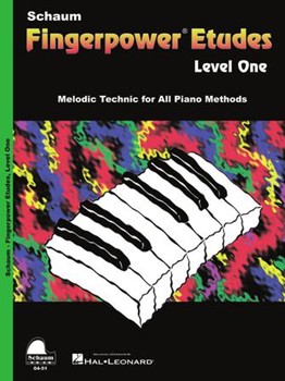 Fingerpower Etudes Level 1 by Schaum Wesley for Piano Method