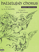 Schaum Handel                 Hallelujah Chorus (no words) - Easy Piano
