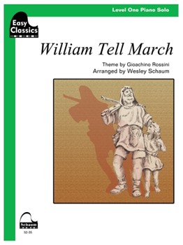 William Tell March by Rossini Gioachino - Schaum - for Piano