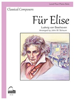 Fur Elise by Beethoven Ludwig van - Schaum - for Piano