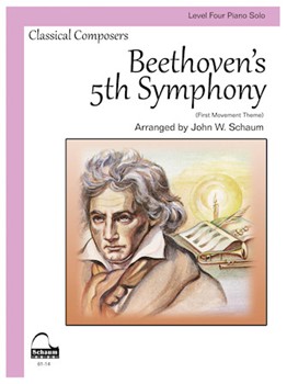 Fifth Symphony (1st Movement Theme) by Beethoven Ludwig van - Schaum - for Piano
