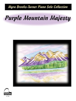 Purple Mountain Majesty by Brooks-Turner Myra for Piano