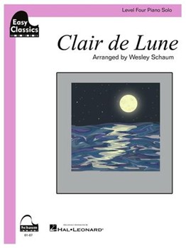 Clair de Lune by Debussy Claude - Schaum Wesley - for Piano