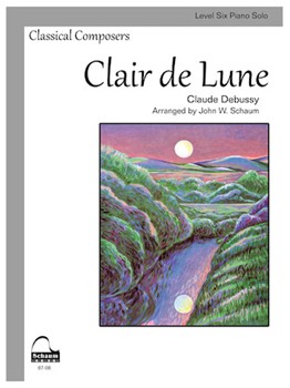 Clair De Lune by Debussy Claude - Schaum - for Piano