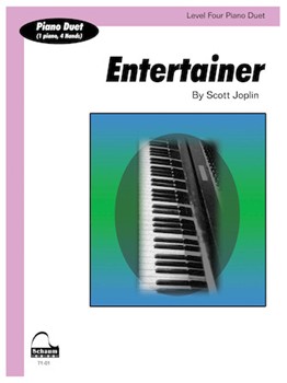 Entertainer by Joplin - Schaum John W - for 1 Piano 4 Hands