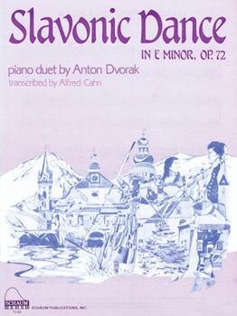 Slavonic Dance In E Minor (duet) by for