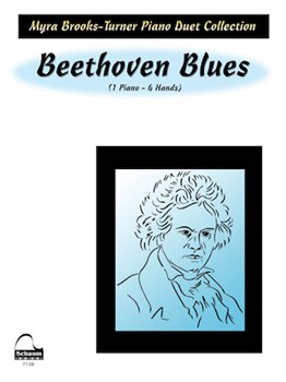 Beethoven Blues by Beethoven Ludwig van - Brooks-Turner Myra - for 1 Piano 4 Hands