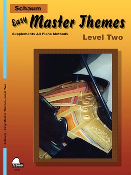 Easy Master Themes Level 2 by Various - Schaum Wesley - for Piano