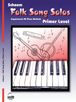 Folk Song Solos Primer Level by Schaum Wesley for Piano/Vocal (Primer)