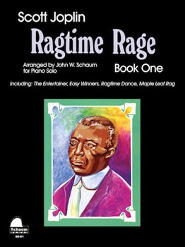 Ragtime Rage Book 1 by Joplin - Schaum - for Piano