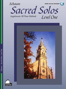 Sacred Solos Level 1 by Various - Schaum Wesley - for Piano with CD