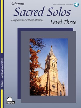 Sacred Solos Level 3 by - Schaum Wesley - for Piano (w/Audio Access)