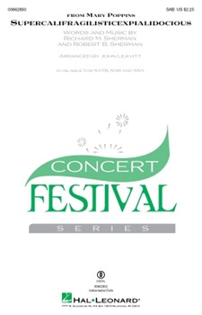 Supercalifragilisticexpialidocious - from Mary Poppins