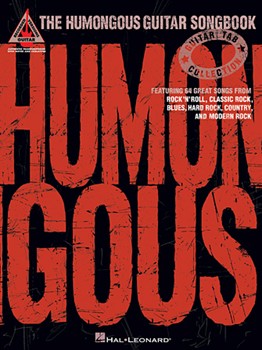 Humongous Guitar Songbook The by Various Various for Guitar Tab (Recorded Versions Se)