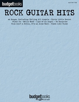 Rock Guitar Hits - Budget Book by Various for