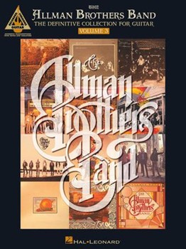 Allman Brothers Band Volume 3 by Allman Brothers for Guitar Tab (Recorded Versions Se)