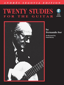 20 Studies For The Guitar by Sor Fernando - Segovia Andres - Andres Segovia for Guitar Met
