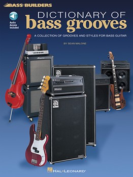 Dictionary Of Bass Grooves by Malone Sean - Bass Builders Series - for Elec Bass