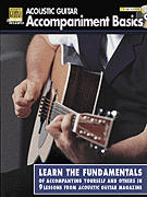 Acoustic Guitar Accompaniment Basics with CD