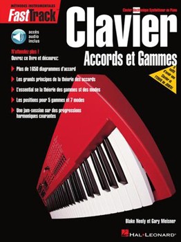 FastTrack Keyboard Chords & Scales - French Edition by for