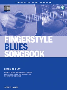 Fingerstyle Blues Songbook by James Steve for Guitar Met