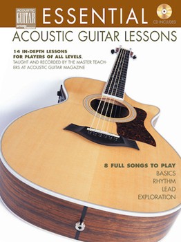 Essential Acoustic Guitar Lessons for Guitar Met (W/cd)