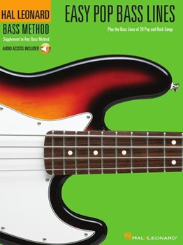 Easy Pop Bass Lines by Various - Hal Leonard Bass Met - Various for Elec Bass
