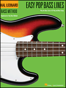 Easy Pop Bass Lines - Supplemental Songbook to Book 1 of the Hal Leonard Bass Method Bass