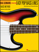 More Easy Pop Bass Lines - Supplemental Songbook to Book 2 of the Hal Leonard Bass Method Bass Gtr