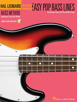 Even More Easy Pop Bass Lines by Various - Hal Leonard Bass Met - Various for Elec Bass