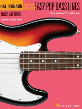 Even More Easy Pop Bass Lines by Various - Hal Leonard Bass Met - Various for Elec Bass