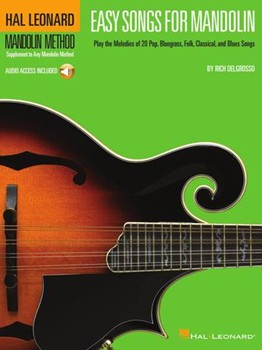 Easy Songs For Mandolin by Various - Hal Leonard Mandolin - Various for Mandolin C