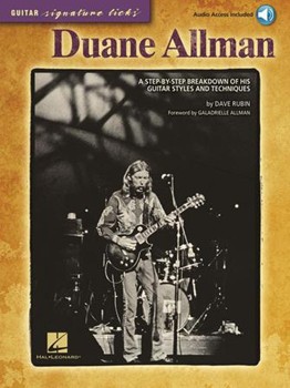 Duane Allman by Allman Duance - Signature Licks - Duane Allman for Guitar Tab