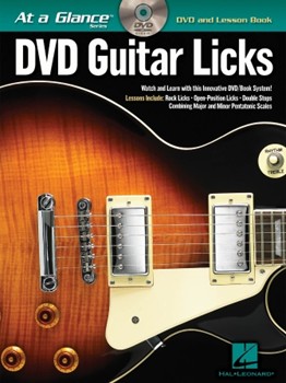 Dvd Guitar Lick by Various - At-a-Glance Series - for Guitar Met