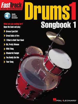 Fasttrack Drums Songbook 1 Level 1 w/online audio PERCUSSION