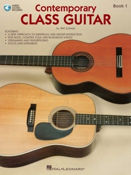 Contemporary Class Guitar Book 1 by Schmid Will for Guitar Met (Book 1)