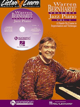 Warren Bernhardt Teaches Jazz Piano V 1 by Bernhardt Warren for Keyboard (Vol 1)