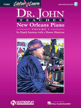 Dr John Teaches New Orleans Piano by Rebennack Mac (Dr J for Keyboard (Vol 1)