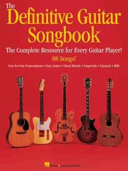 Definitive Guitar Songbook by Various Various for Guitar Tab
