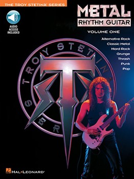 Heavy Metal Rhythm Guitar Method Volume 1 by Stetina Troy for Guitar Tab (Vol 1 Cd)