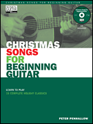 Hal Leonard Penhallow   Christmas Songs for Beginning Guitar - Book / CD