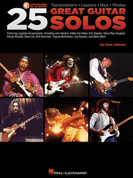 25 Great Guitar Solos by Various - Johnson Chad - for Guitar Tab
